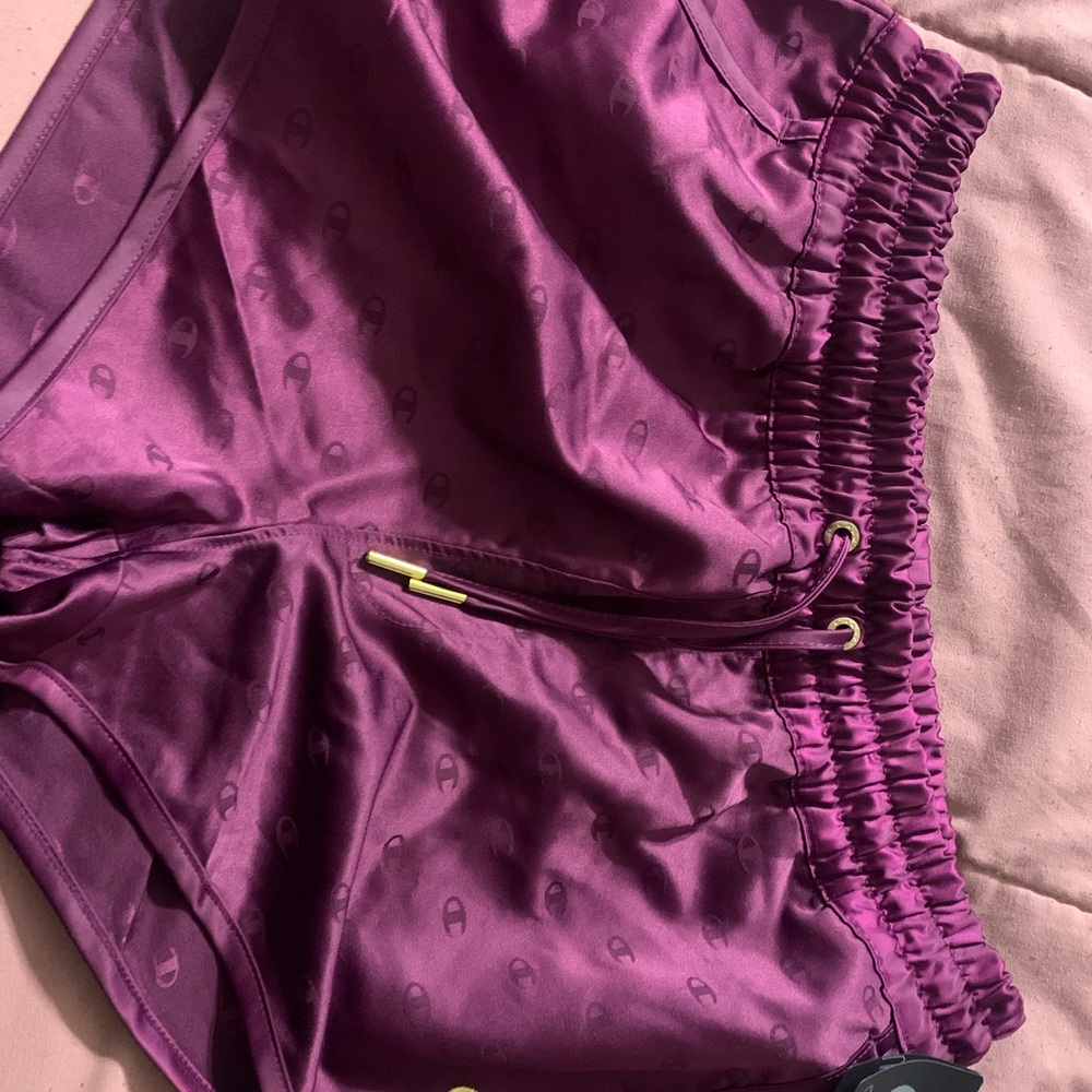 Champion satin shorts